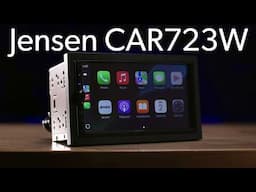 Jensen CAR723W with wireless Apple CarPlay and Android Auto | Crutchfield