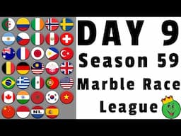 Marble Race League Season 59 Day 9 Marble Race / Marble Race King