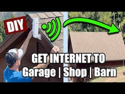 How to Beam Internet to a Shop, Barn, or Garage | Fast and Easy