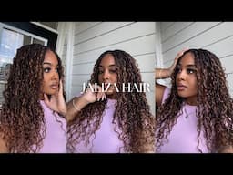 Best AMAZON wig I've ever seen ft. JALIZA Boho Locs HD Full Lace Human Hair Boho Curls ✨