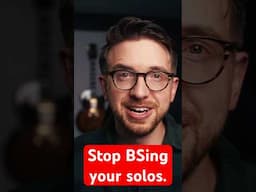why your solos still sound kinda sad