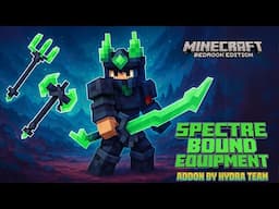 SPECTRE BOUND – Addon Minecraft Fantasy Paling GG! ⚔️ Full Armor & Weapon Showcase!