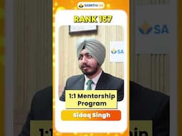 Behind AIR 157: Ira Sidaq Singh | Sajal Sir’s 1:1 Mentorship Feedback | UPSC 2024 Final Results