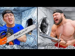 100 Layers of Paper vs 100 Layers of Aluminum Foil