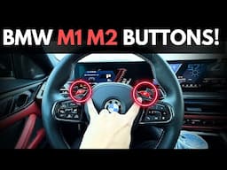 Here's How To USE BMW M1 & M2 Buttons! Tricks & Tips!