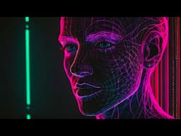 Blender with Stable Diffusion XL Tutorial - 3D wireframe face