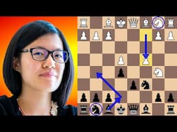 Hou Yifan's Kalashnikov Takes Down Eline Roebers
