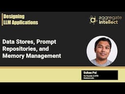 Data Stores, Prompt Repositories, and Memory Management