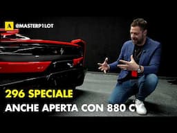 FERRARI 296 Speciale | 880 CV e 450 kg di carico. Da 407k euro