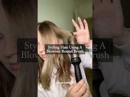 Styling Hair Using Thermal Brush