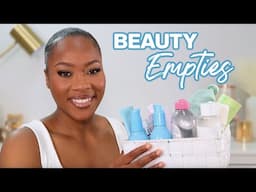 PRODUCT EMPTIES 2025 WOULD I REPURCHASE? MAKEUP SKINCARE BODY CARE FENTY HAIR JOSIE MARAN + MORE