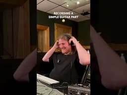 Recording an easy guitar part 🤣