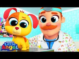 Bingo | Animal Learning Videos | Little Angel Kids Songs & Nursery Rhymes