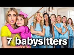 My Daughter Survives SEVEN BABYSITTERS *Home Alone*