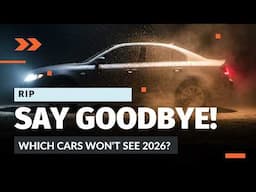 Every Car Discontinued in 2025 (US Market) – Full List of Sedans, SUVs, and Coupes Ending Production