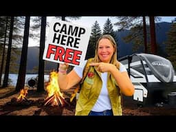 10 Hidden FREE RV Hookup Sites You NEED to Know About in 2025!