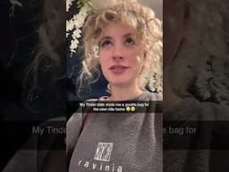 Tinder date sent me home with a goodie bag😭
