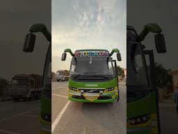 Hyderabad to Madurai Multi Axle Volvo semi sleeper bus journey