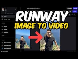Runway From An image to Ai Video |  First Impression
