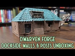 Dwarven Forge Dockside Walls & Posts Unboxing