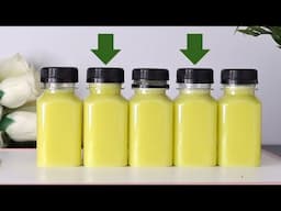 Stop buying ginger shots, you can make them yourself cheaper and better Drink for LONG LIFE
