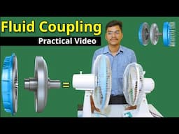 Fluid Coupling  || How to work fluid Coupling in Hindi || fluid Coupling Practical video