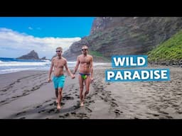 The wildest beach we’ve ever been to | Playa de Nogales (La Palma, Canary Islands)