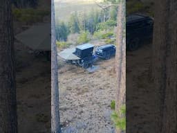 Our Epic Campsite #camping #outdoors #Oregon #adventure #Campsite #lobotrailers #pnw #rooftoptent
