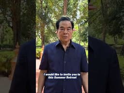 Join Summer Retreat 2025 with Master Mantak Chia in Tao Garden: heal, relax, detox❤️