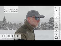Outdoor VLOG 81: Silent XC Ski Session in a Snowstorm After Work