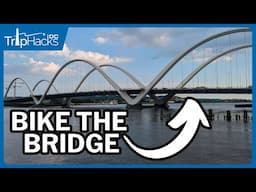 Washington DC Bridges Bike Ride 🚲 4K Narrated