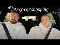 spend the day with me 🤍 | new car shopping, baking & more