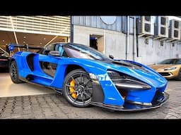 SUPERCAR PARADISE IN ACTION - LAMBORGHINI, FERRARI, PAGANI, MCLAREN DRIVE BY - VIP MOTORS DUBAI