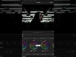 Quick & Easy Bleach Bypass Effect in DaVinci Resolve  #davinchiresolve #colorgrading