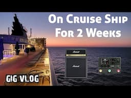 Gig Vlog - What Kind of Gear Was Everyone Using On The Ship? Real Amps? Amp Modelers?