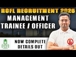 🔥 RCFL Recruitment 2025 🚨 | Management Trainee & Officer Posts 🧑‍💼 | Full Details Out! 📋💥
