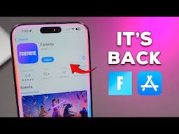 How To Download FORNITE on iOS (Epic Games)