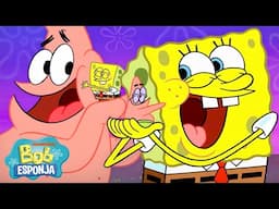 Bob Esponja | Maratona definitiva de melhores amigos de SpongeBob & Patrick 🧽⭐ | Português