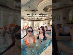 #POV: BROUGHT OUR OWN FLOATIES TO THE POOL