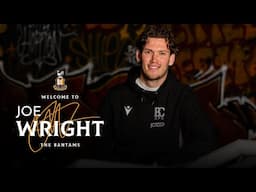 SIGNING INTERVIEW: Wright 'delighted' to be a Bantam