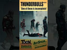 Superheroes or superzeroes? - TOON SANDWICH #funny #marvel #avengers #mcu #thunderbolts