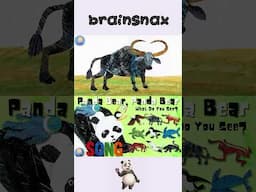 Panda Bear, Panda Bear, What Do You See? | Sing-Along Song for Kids | BrainSnax