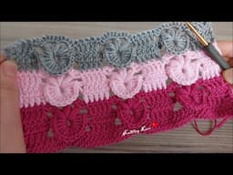 Very Nice & Beautiful Crochet Flower 🌸 | Step-by-Step Knitting Pattern for Beginners
