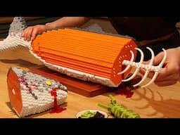I Tested World's RAREST GIANT LEGO Salmon The Real Filet O Fish Recipe IRL ASMR