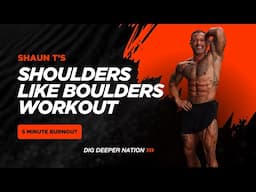 Shaun T’s 5: Shoulders Like Boulders (5-Minute Dumbbell Burn!)