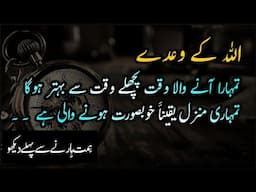 ALLAH Ka Wada Hai Tumhara Anay Wala Waqt Behtar Hoga Pichle Waqt Se |  Himmat Rakho | LailaAyatAhmad