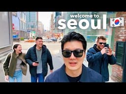after 14 years…welcome to KOREA! 🇰🇷 my brother’s first impression of seoul & korean BBQ 🥩