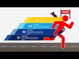 4 Winning Race Options infographic Slide in PowerPoint