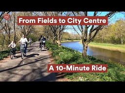 Ride from a Dutch town to a city in 10 minutes