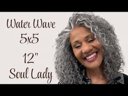 THIS 12 INCH WATER WAVE IS TOO CUTE AND CURLY @SoulLadyWigs